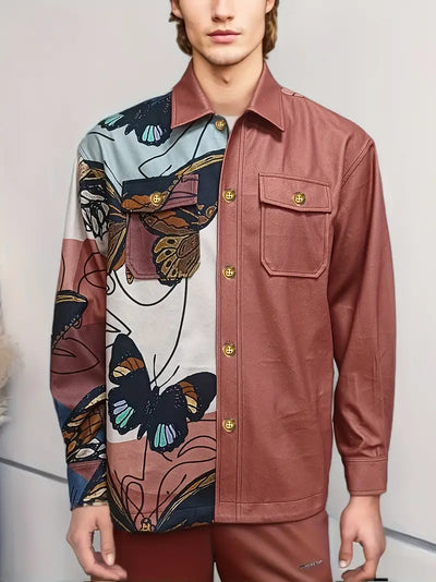 Antonio® | Vintage Long-Sleeved Shirt With Button Placket