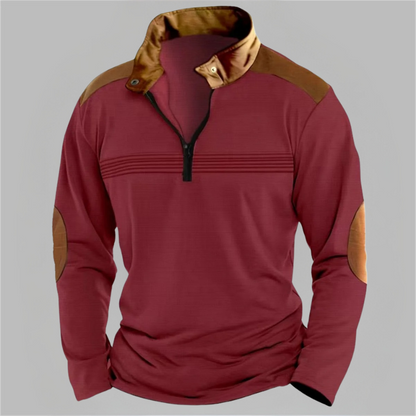 Vicente® | Comfortable Long Sleeve Polo Shirt