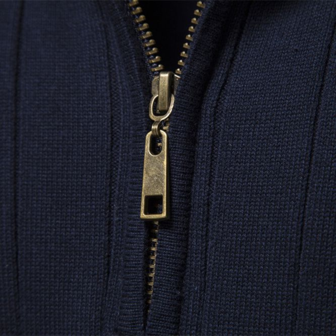 Asdrúbal® | Comfortable and elegant sweater with zip