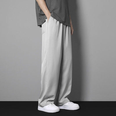 Baylor® | Long Ice Silk Trousers For Men
