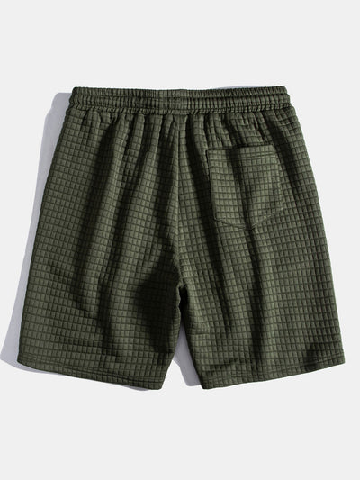 Casey® | Kangaroo Pocket Waffle Hooded T-Shirt & Shorts