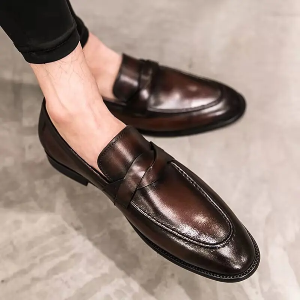 Nico | Chic Leather Loafers