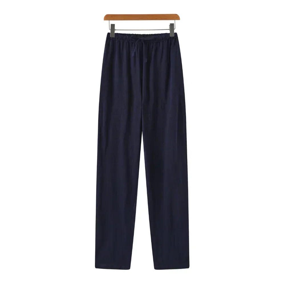 Corban | Slim linen pants
