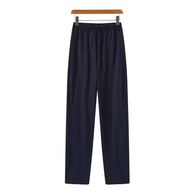 Corban | Slim linen pants