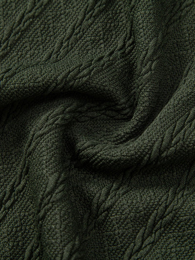 Victor® | Twist Texture Knit Polo Shirt