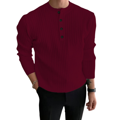 Fox® | Buttoned Sweater For Men