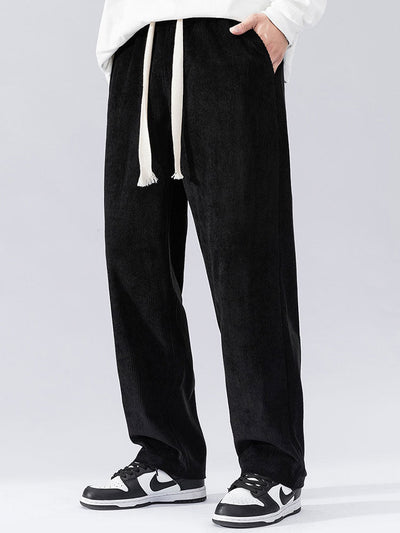 Lamberto® | Straight Leg Corduroy Pants