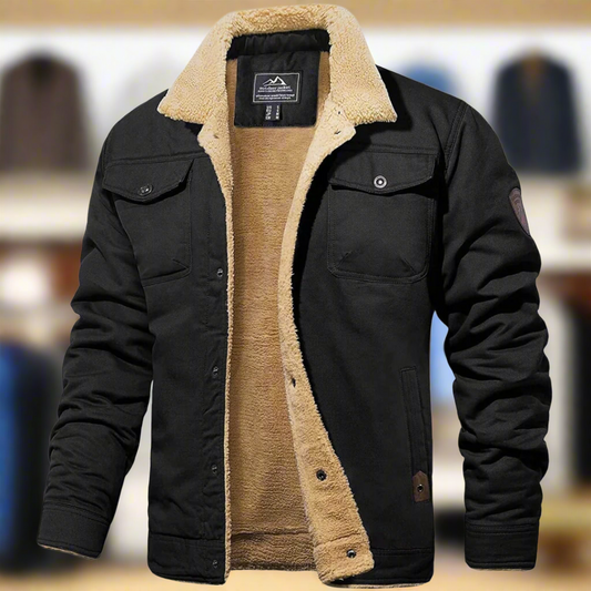 Fortunato® | Warm Fleece Bomber Jacket