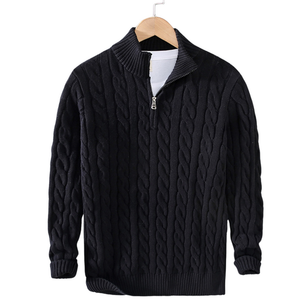 Erastus® | Casual Zip Sweater