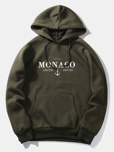 Kenneth | Monaco Anchor Print Hoodie