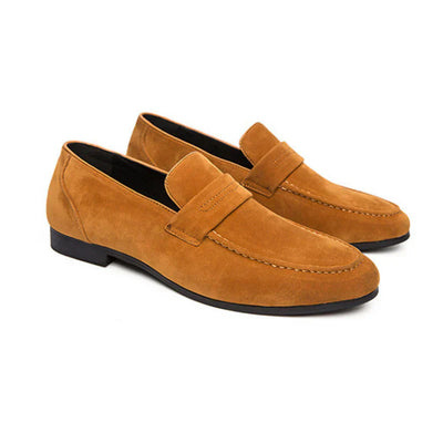 Tristan® | Suede Strap Loafers