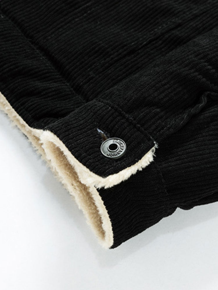 Levi | Regular Fit Teddy Lined Corduroy Jacket