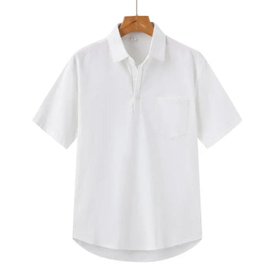 Maximilian® | Linen Polo Shirt