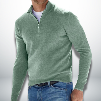 Cayetano® | Men's Casual Pullover With Zip