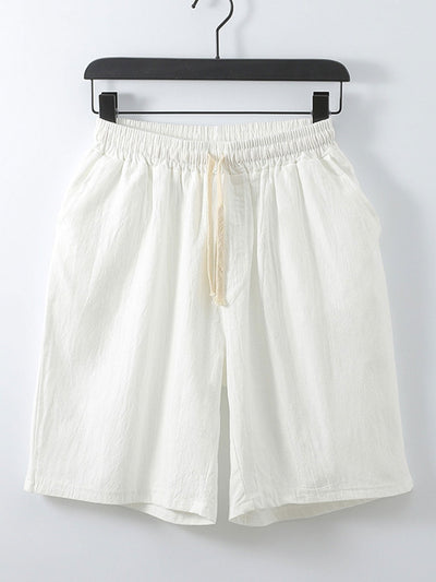 Laureano® | Man Cotton Drawstring Shorts