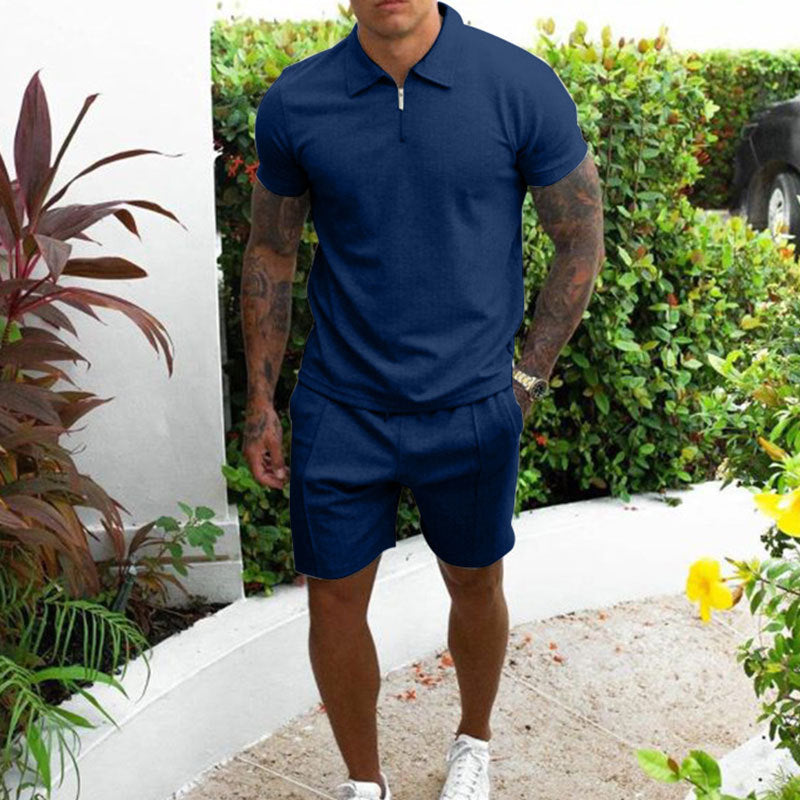 Dorian® | Summer Two-Piece Sporty Short-Sleeved Suit For Men
