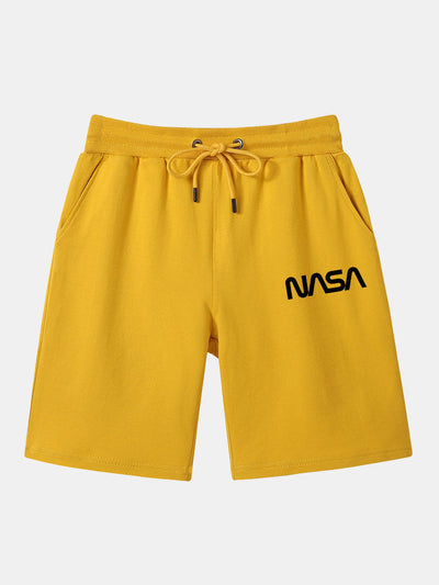 Averit® | Nasa Print Mid Length Shorts