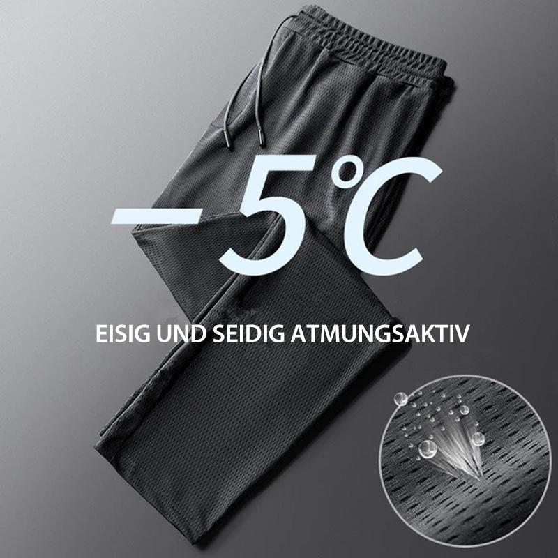 Zane® | Men Ice Silk Fitness Elastic Yoga Pants
