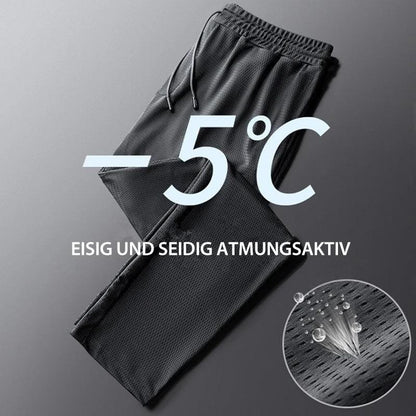 Zane® | Men Ice Silk Fitness Elastic Yoga Pants