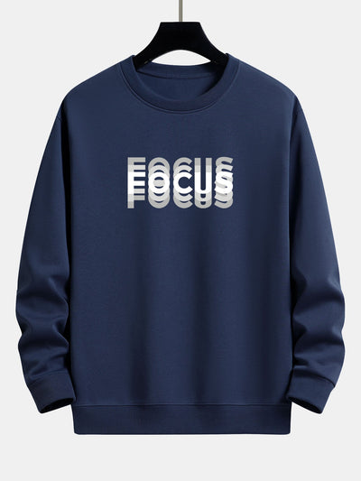 Javier® | Focus Print Relax Fit Sweatshirt