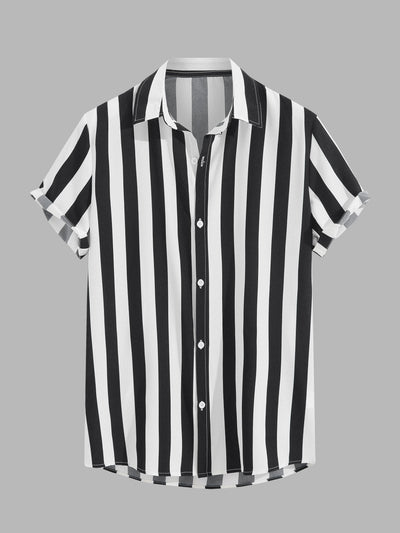 Alben® | Wide Stripes Cotton Shirts