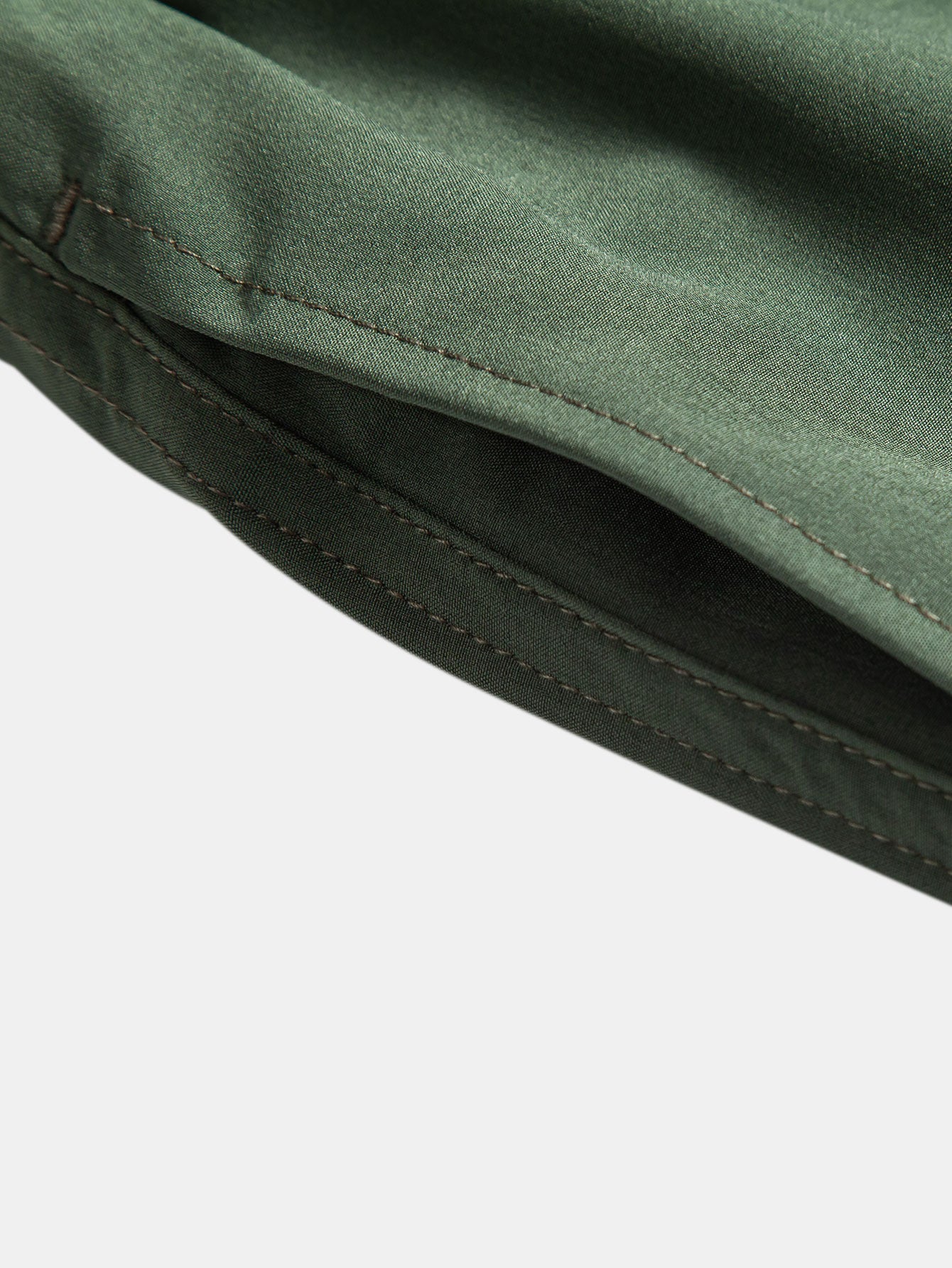 David® | Palm Tree Silhouette Print Cotton T-Shirt & Solid Drawstring Swim Shorts