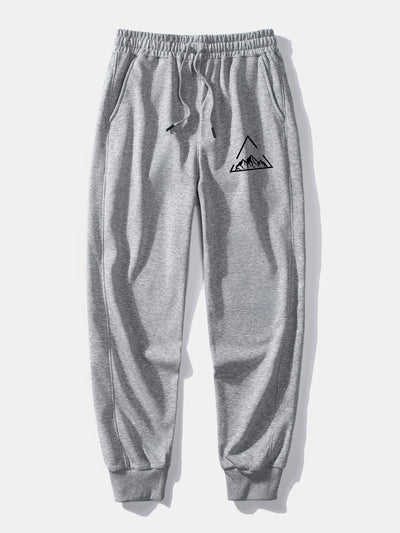 Lionel® | Triangle Mountain Print Relax Fit Hoodie & Jogging Pants