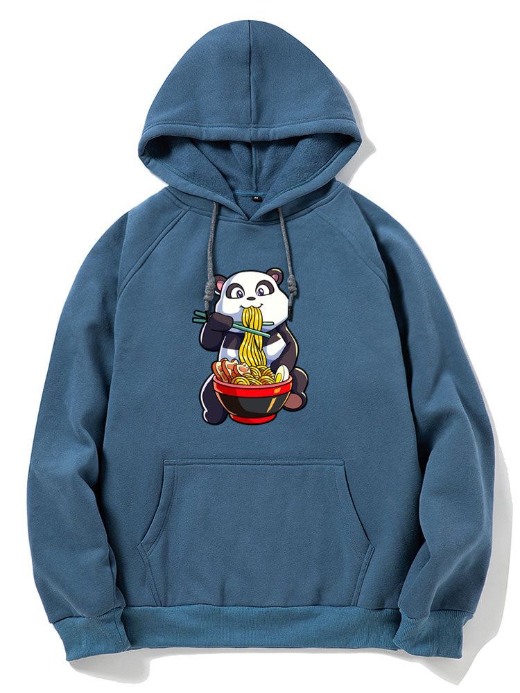 Orrin | Panda Eating Ramen Print Hoodie