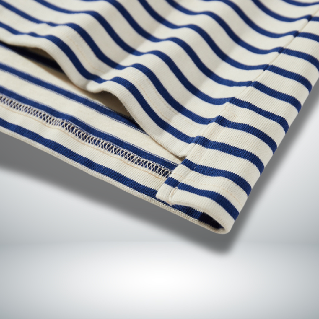 Kjell® | Classic Horizontal Striped Polo Shirt