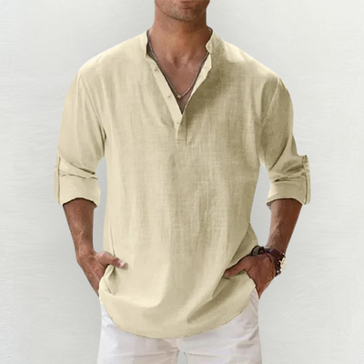 Patrick® | Premium Cotton-Linen Stretch Shirt