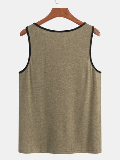 Harold® | Tank Top With Wave Pattern Pocket