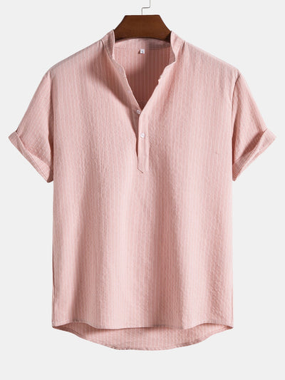 Arpi® | Man Striped Henley Shirts