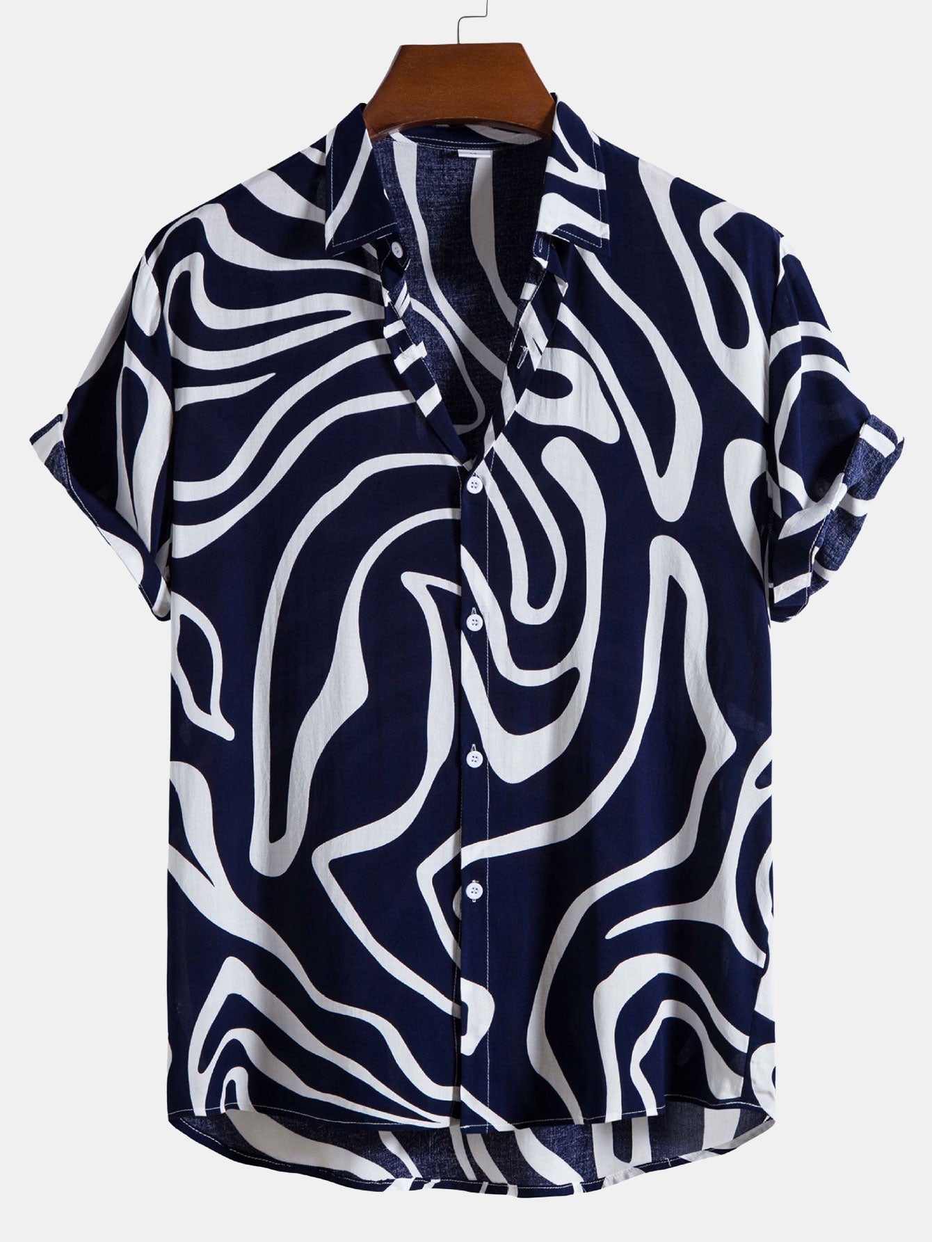 Anselm® | Swirl Print Shirt