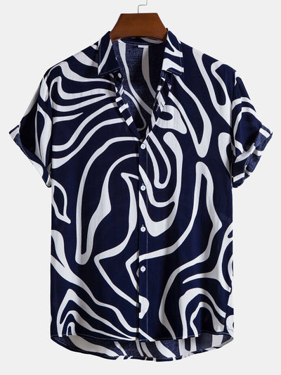 Anselm® | Swirl Print Shirt