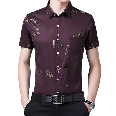 Kahlil® | Thin Short-Sleeved Shirt For Men