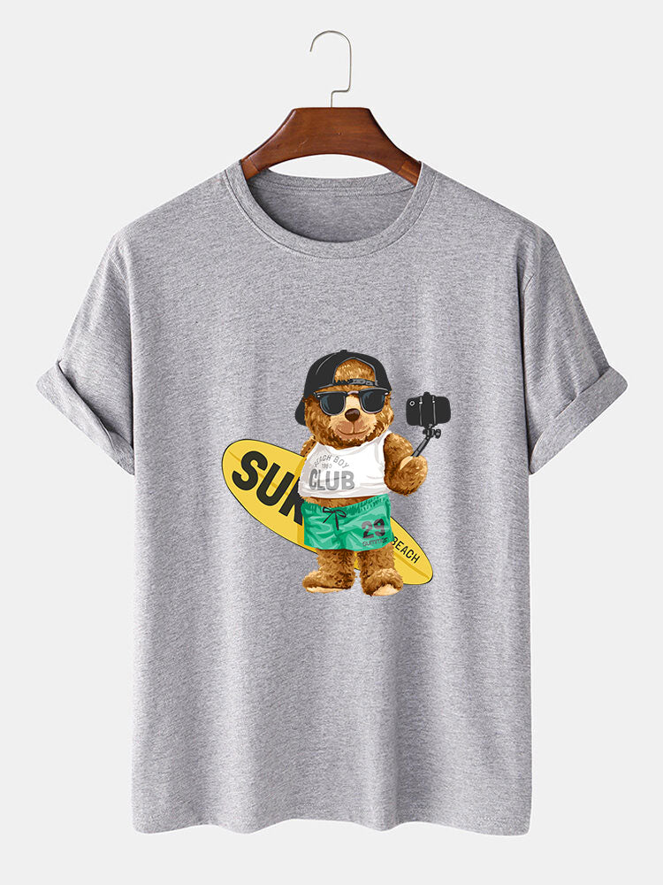 Hudson® | Surf Bear Print T-Shirt