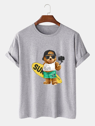 Hudson® | Surf Bear Print T-Shirt