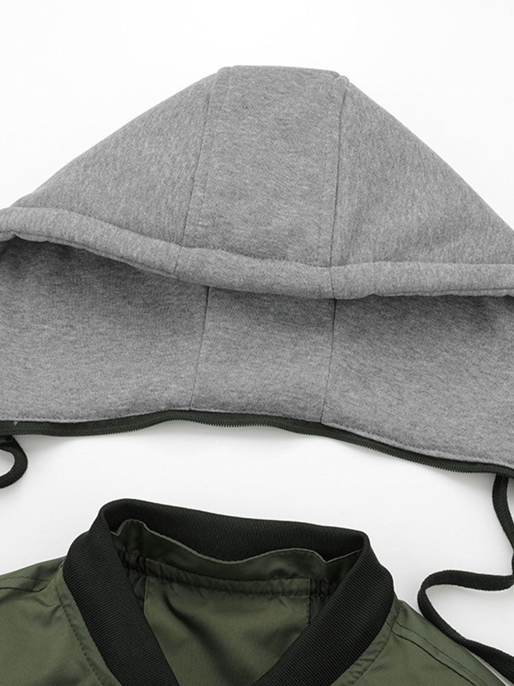 Camilo | Detachable Hooded Bomber Jacket