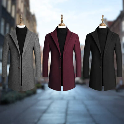 Cuauhtémoc | Elegant slim-fit coat for men