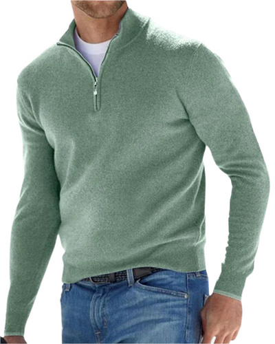 Benjamin | Elegant Zip Sweater