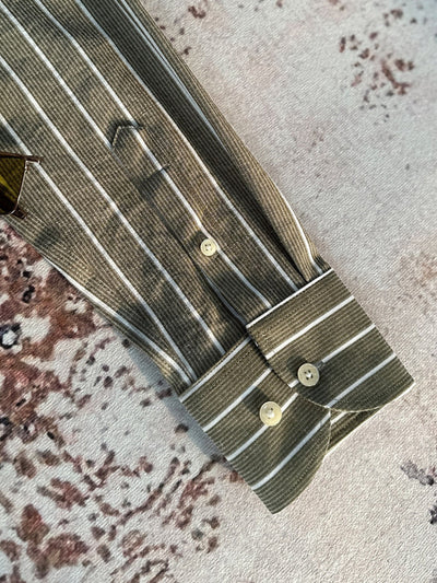 Bhoj® | MV Retro Italian Striped Slim Shirt