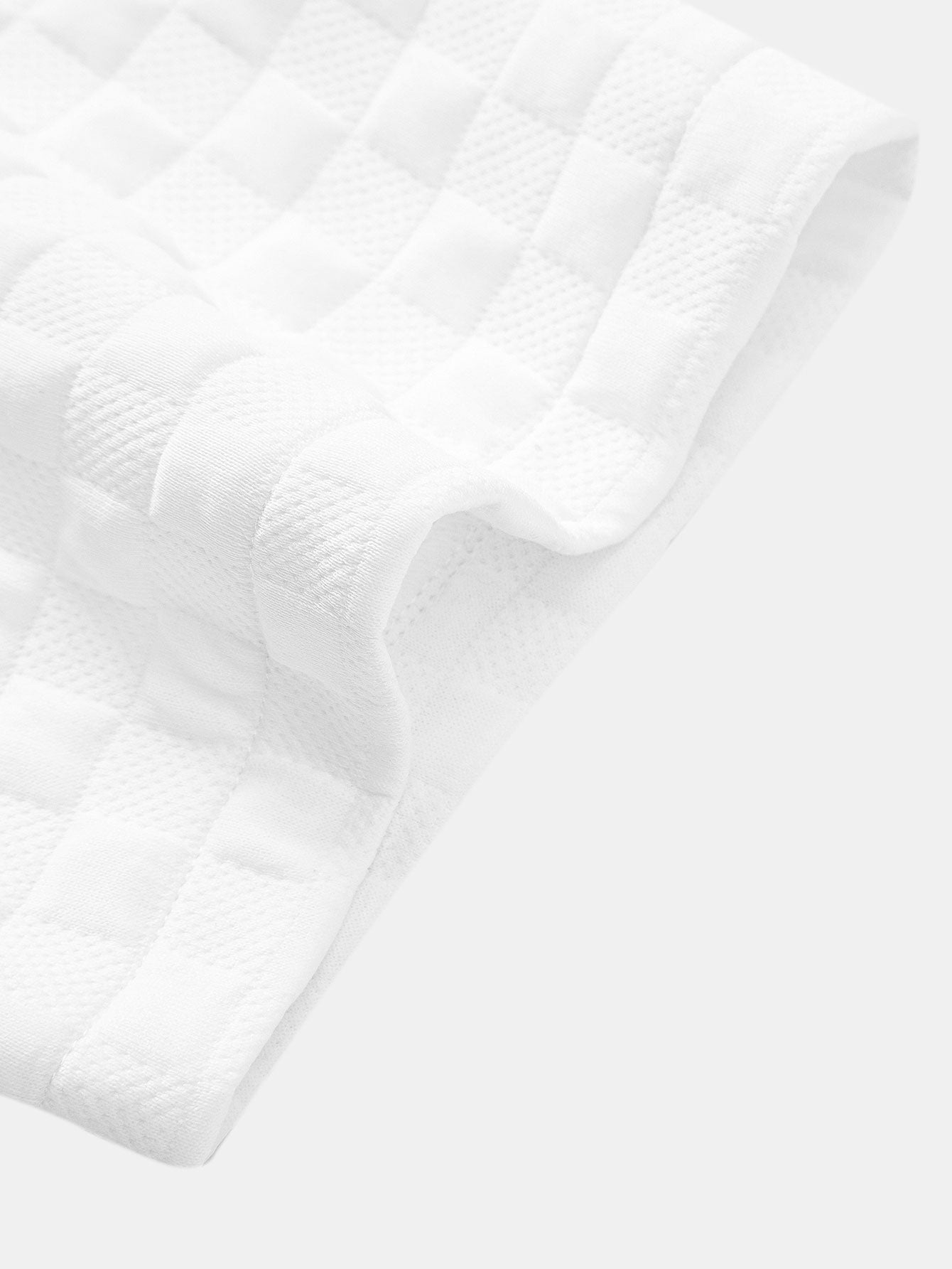 Jeffrey® | Checkerboard Stand Collar Shirt & Checkerboard Jacquard Shorts