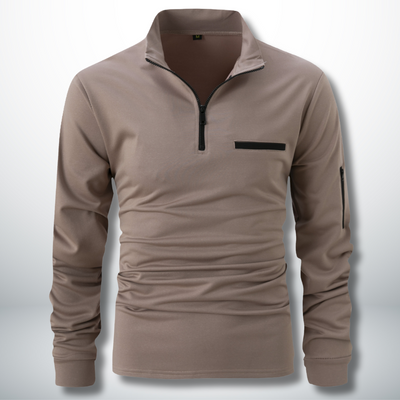 Arístides® | Men's Sports Sweatshirt With Zip