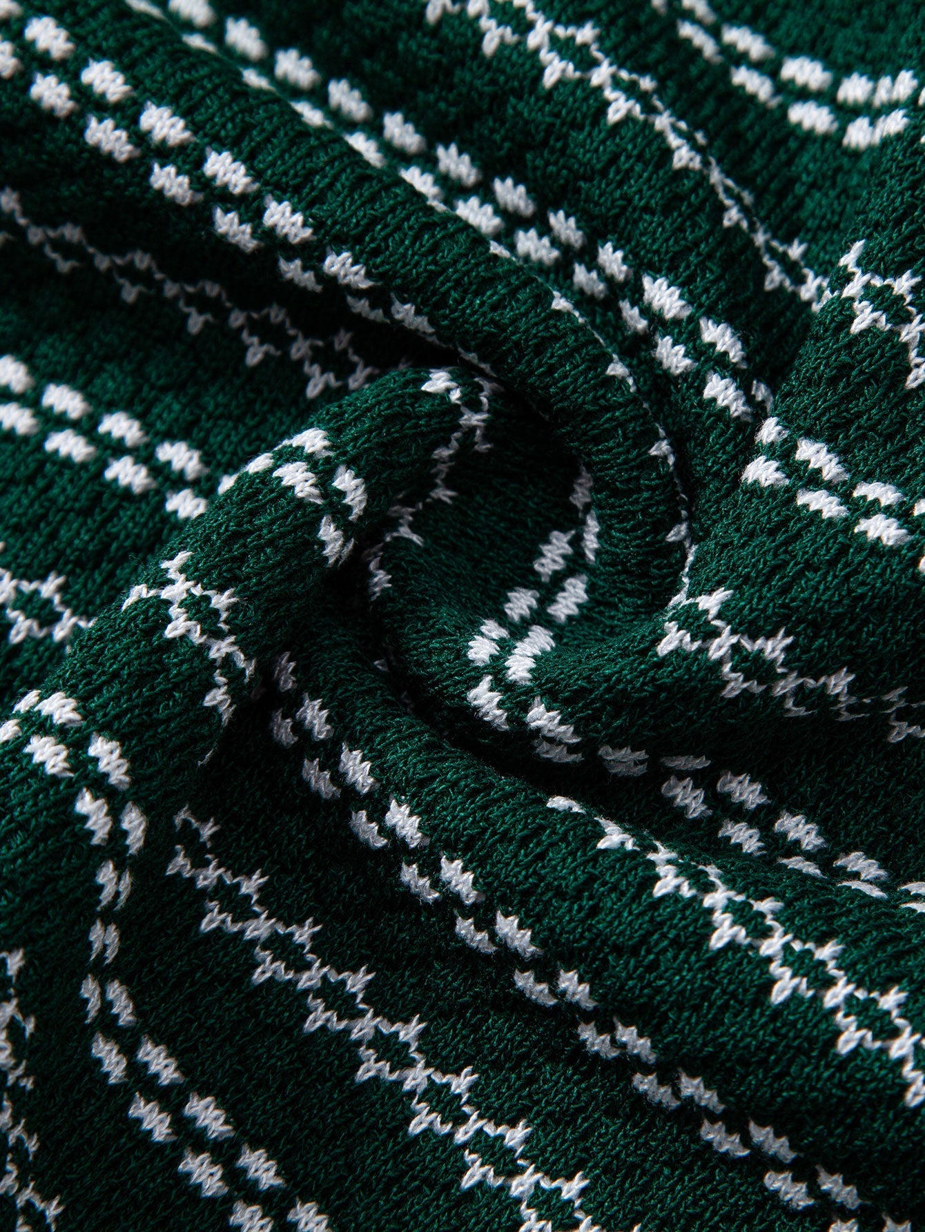 Noah | Stripe Knitted Polo Shirt