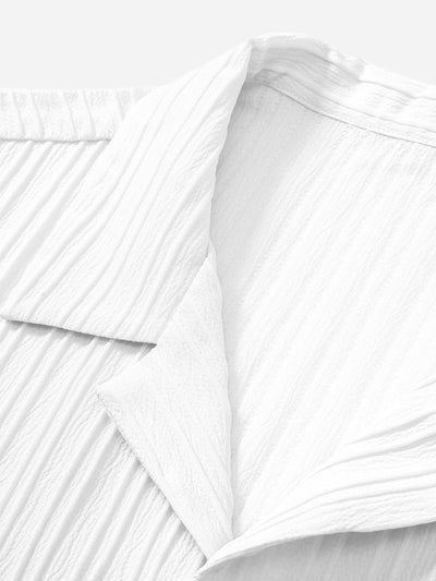 Hayden® | Textured Cuban Collar Pocket Shirt