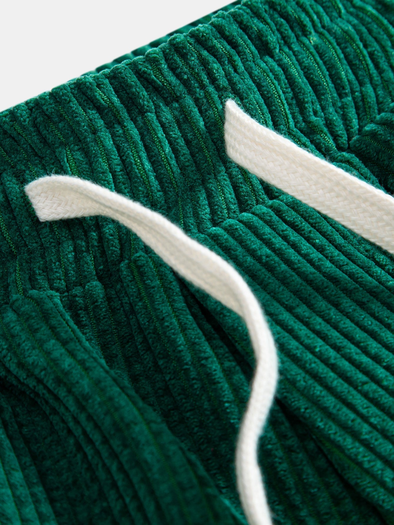 Erasto® | Chicago Basketball Bear Print Drop Shoulder Oversize T-Shirt & Drawstring Corduroy Shorts