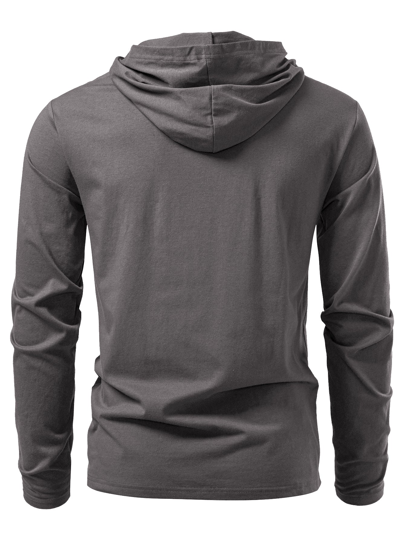 Lino® | Long Sleeved Cotton Hooded T-Shirt