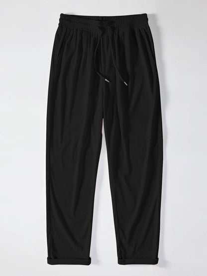 Bernardo® | Corduroy Button Up Short Sleeved Shirt & Straight Leg Corduroy Pants