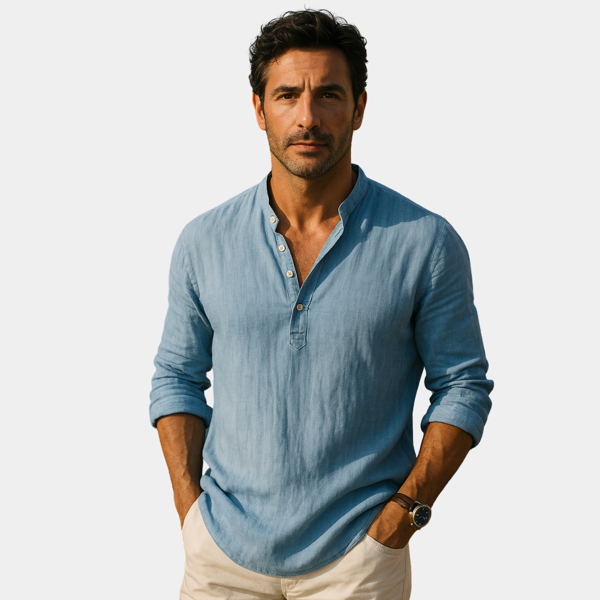 Patrick® | Premium Cotton-Linen Stretch Shirt