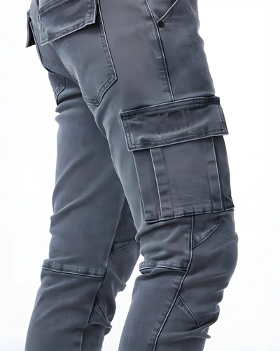 Marcelo® | Marino Cargo Stretch Pants